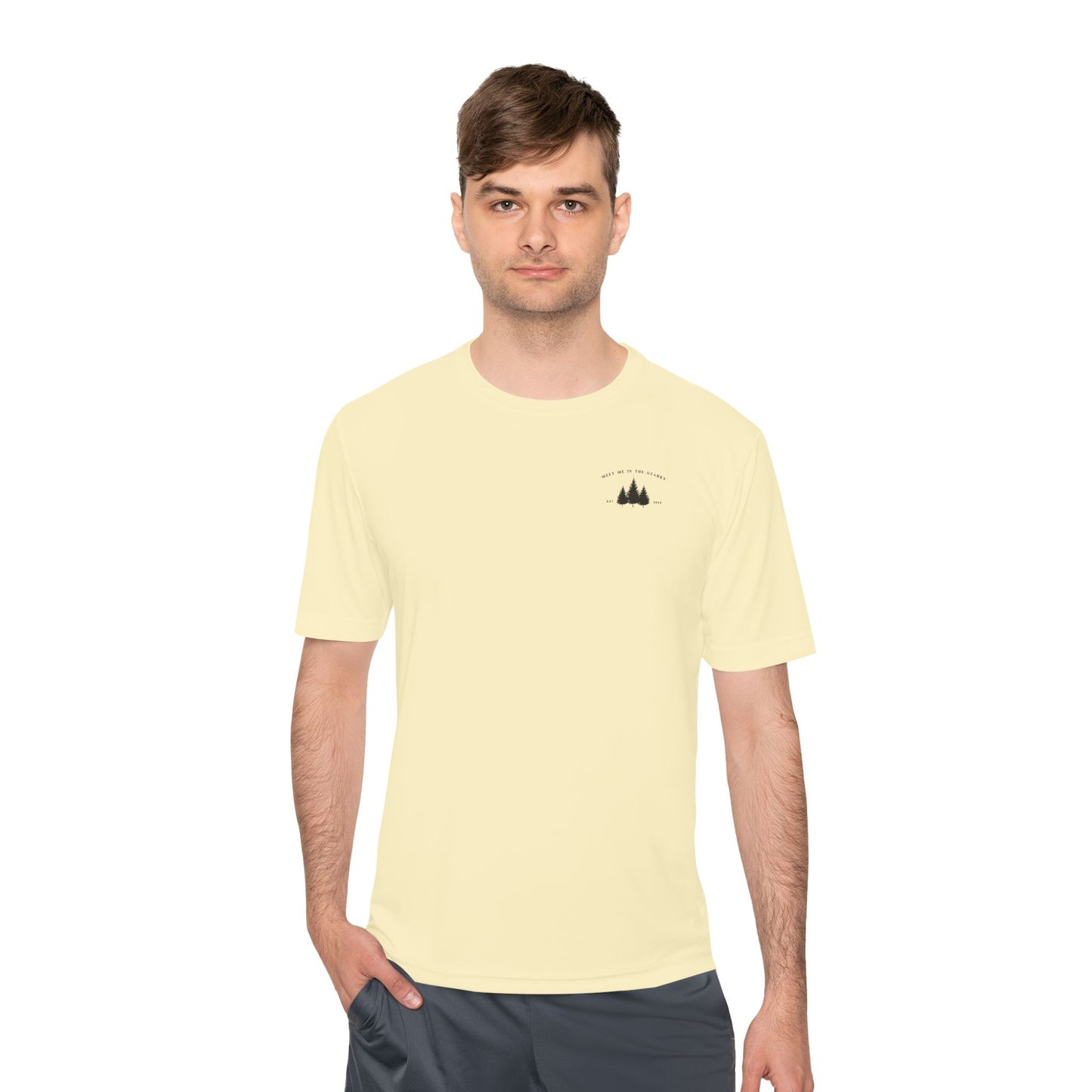 MEN'S "Visited for Beaver Lake" Premium Moisture Wicking Tee