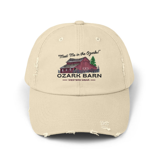 "Meet Me in the Ozarks" Distressed Cap