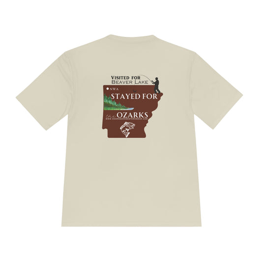 MEN'S "Visited for Beaver Lake"  PREMIUM Moisture Wicking Tee