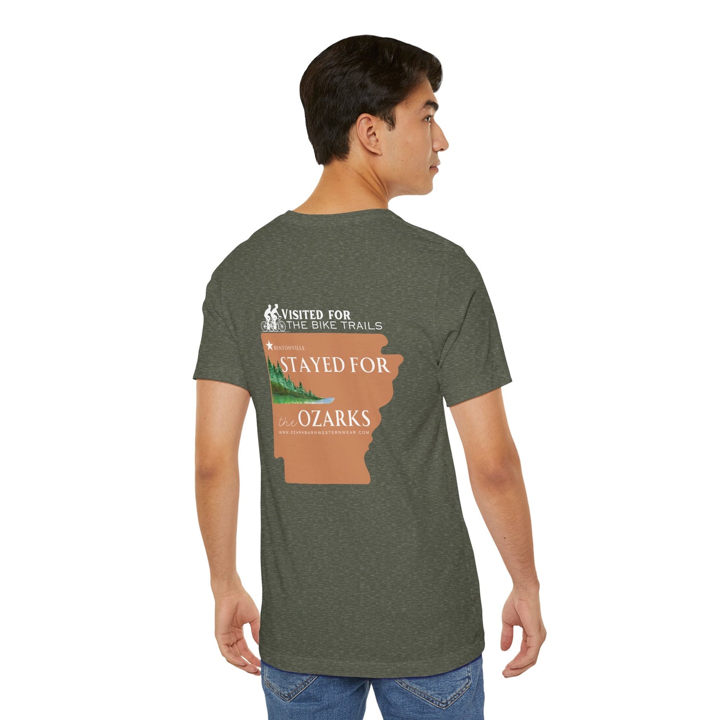 MEN'S "Visited for the Bike Trails" Tee