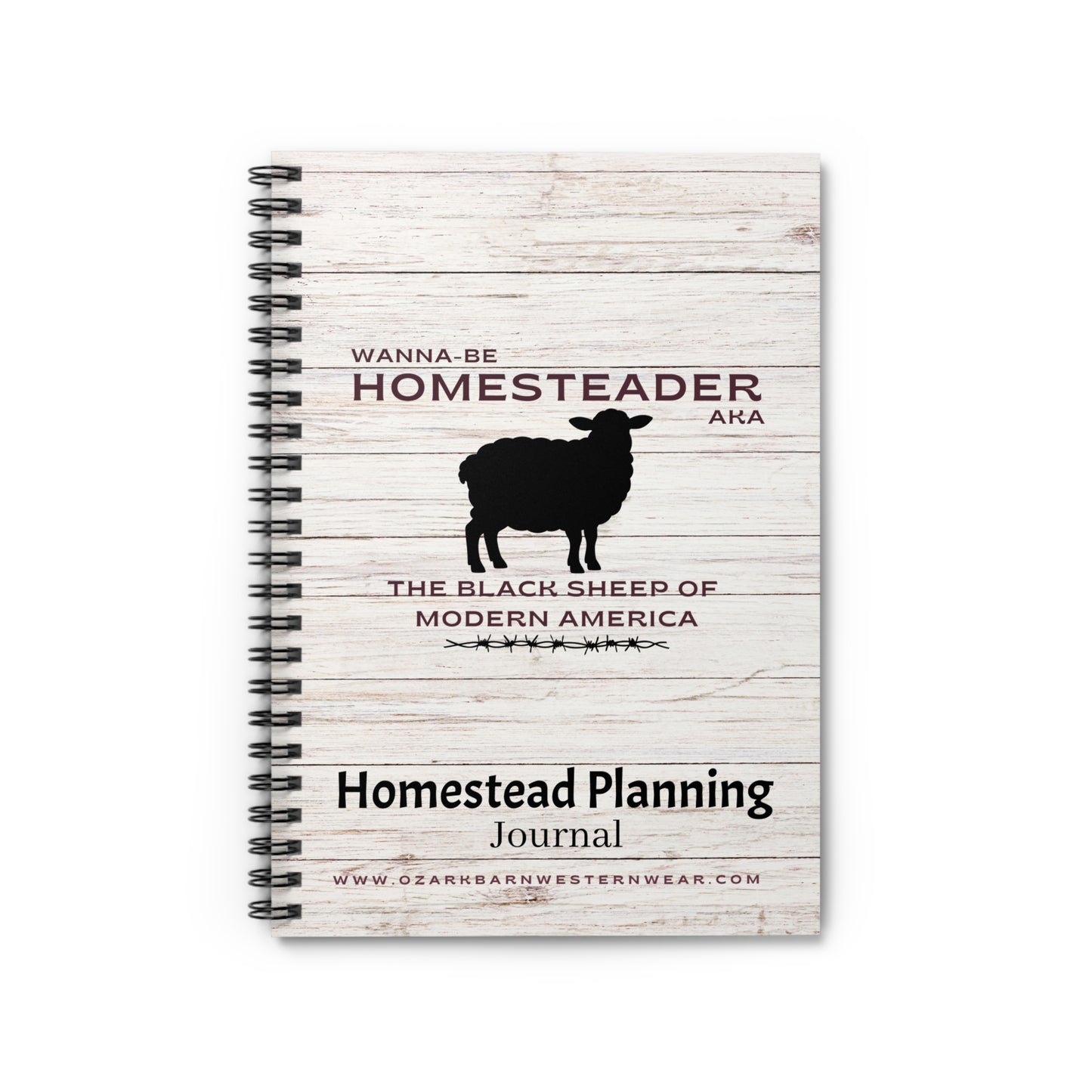 Homestead Planning Journal for All of Us Black Sheep Wanna-Be Homesteaders!