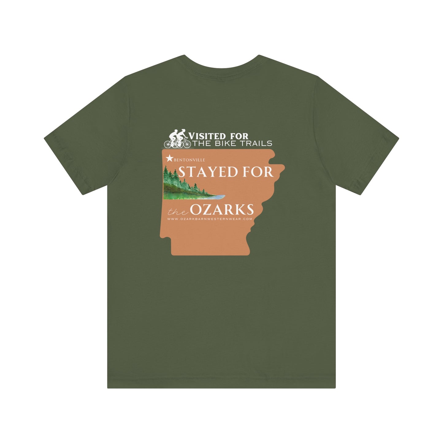 MEN'S "Visited for the Bike Trails" Tee