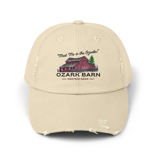 "Meet Me in the Ozarks" Distressed Cap
