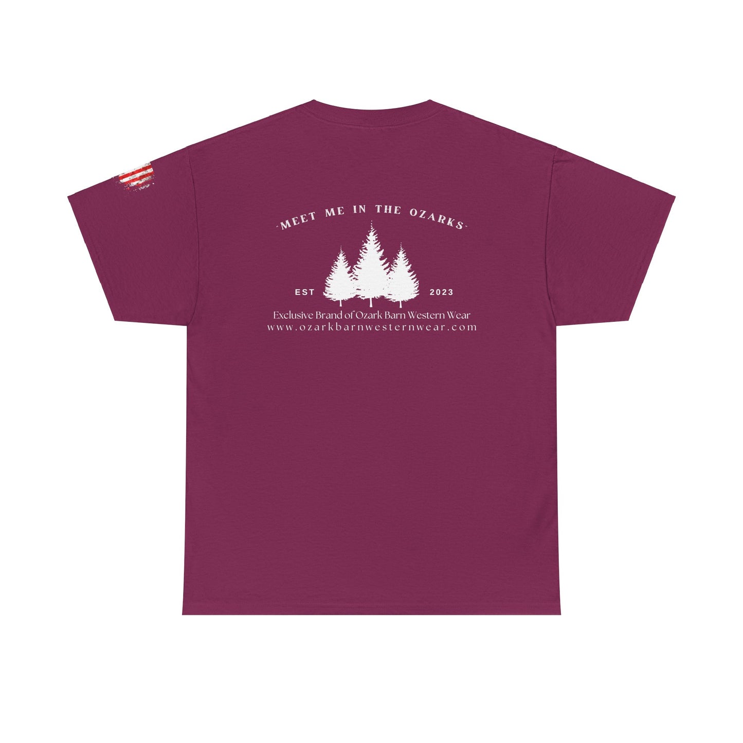 Unisex Official "Meet Me in the Ozarks" Brand Heavy Cotton Tee