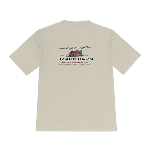 Moisture Wicking T-Shirt Perfect for Humidity in the Ozarks!