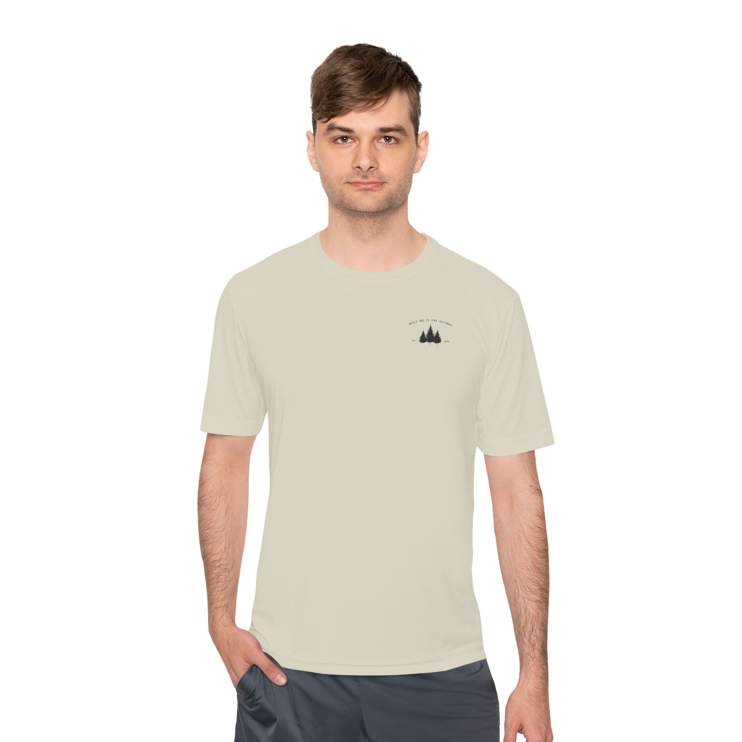 MEN'S "Visited for Beaver Lake"  Premium Moisture Wicking Tee