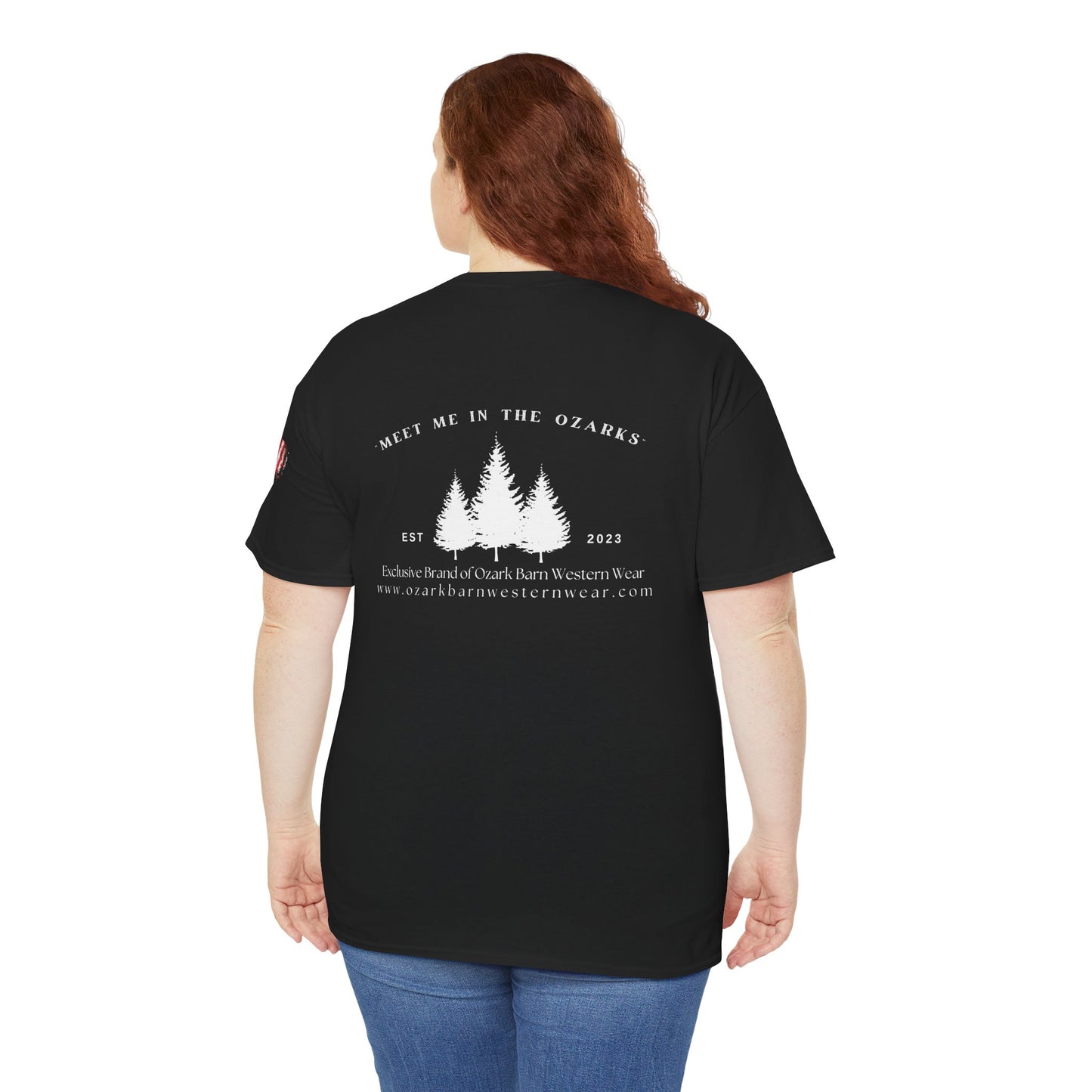 Unisex Official "Meet Me in the Ozarks" Brand Heavy Cotton Tee