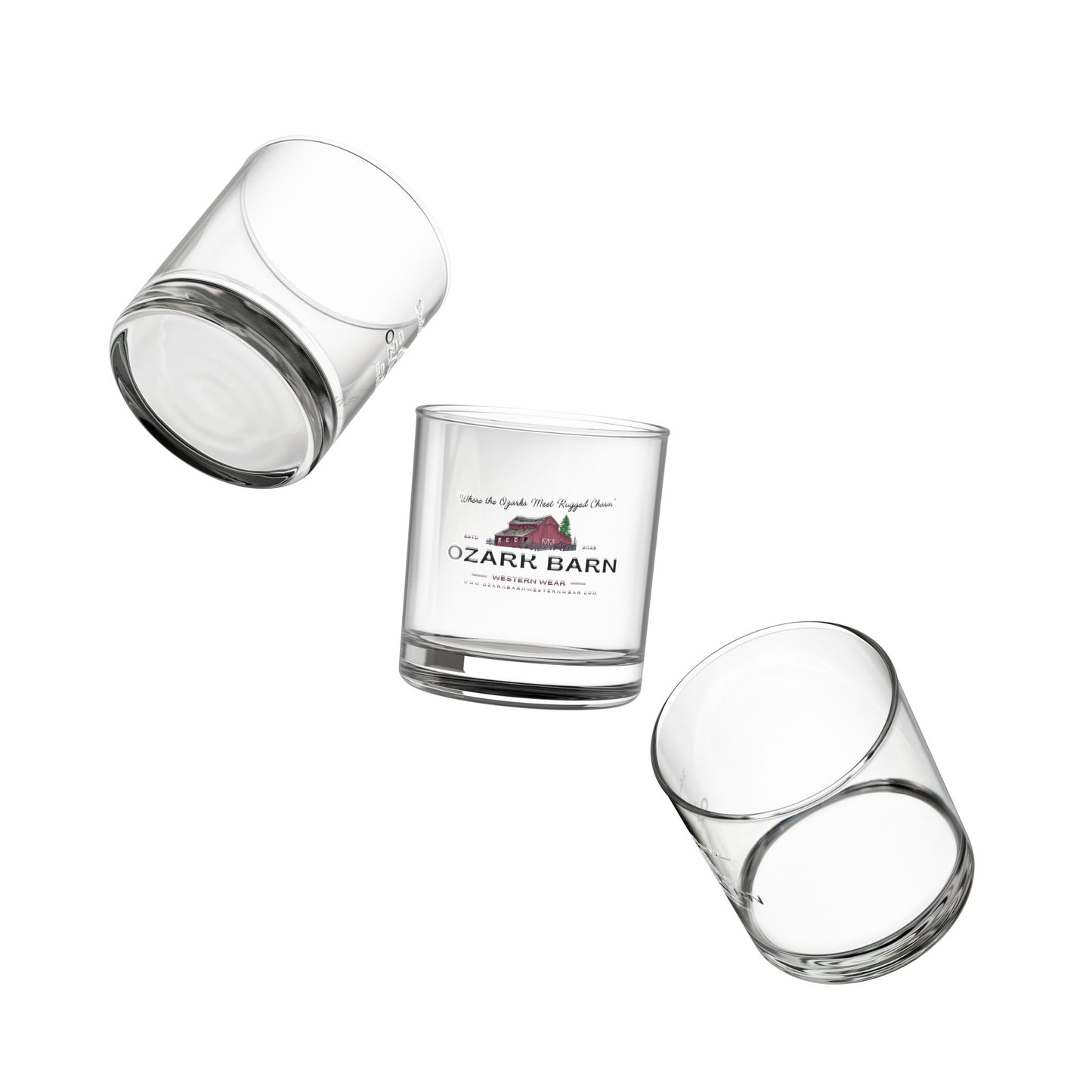 Sip in Ozark Barn Style With This Rock Glass, 10oz