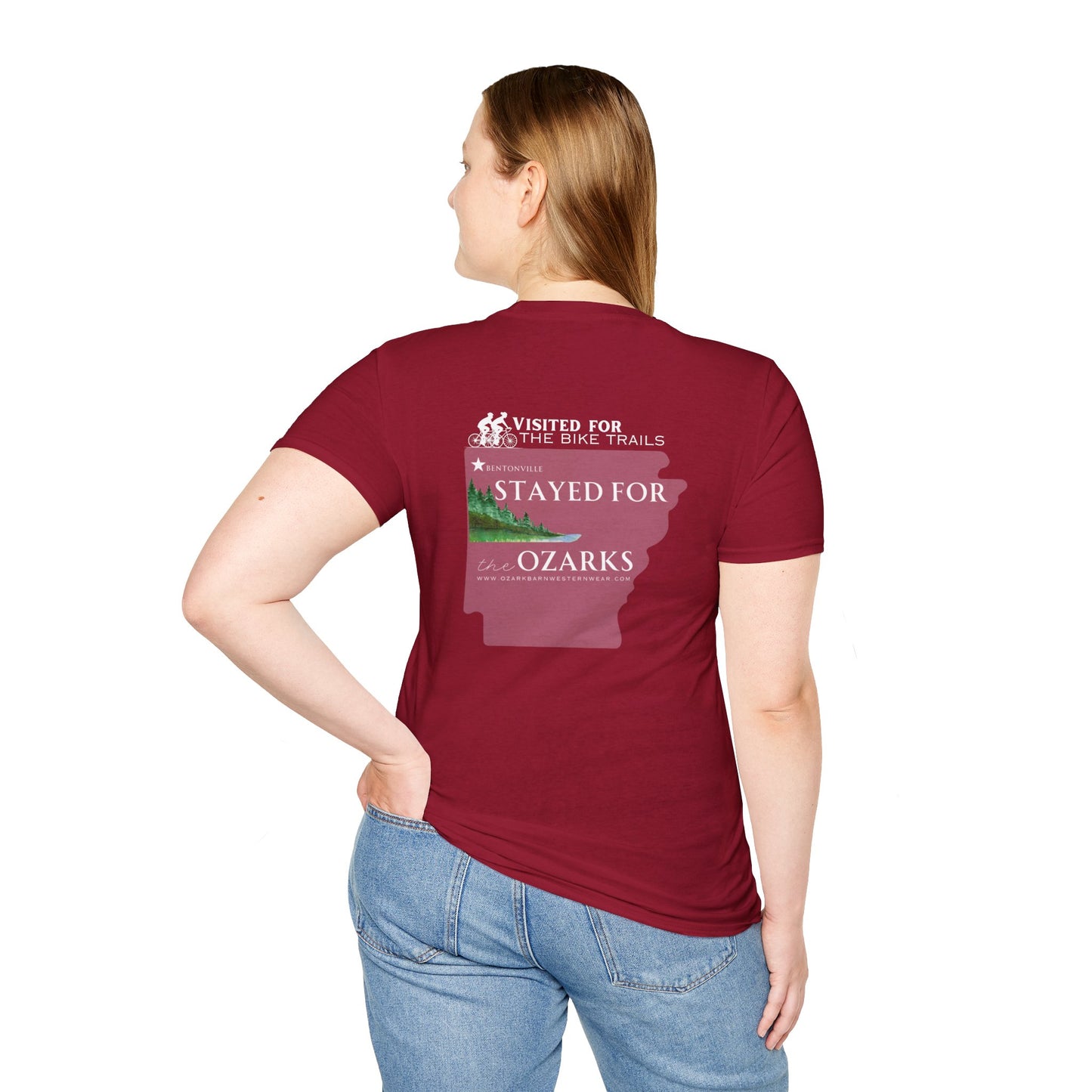WOMEN'S "Visited for the Bike Trails" Tee