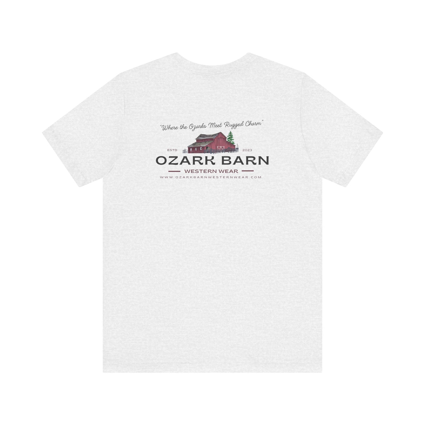 "Meet Me in the Ozarks" Ozark Barn Western Wear T-Shirt