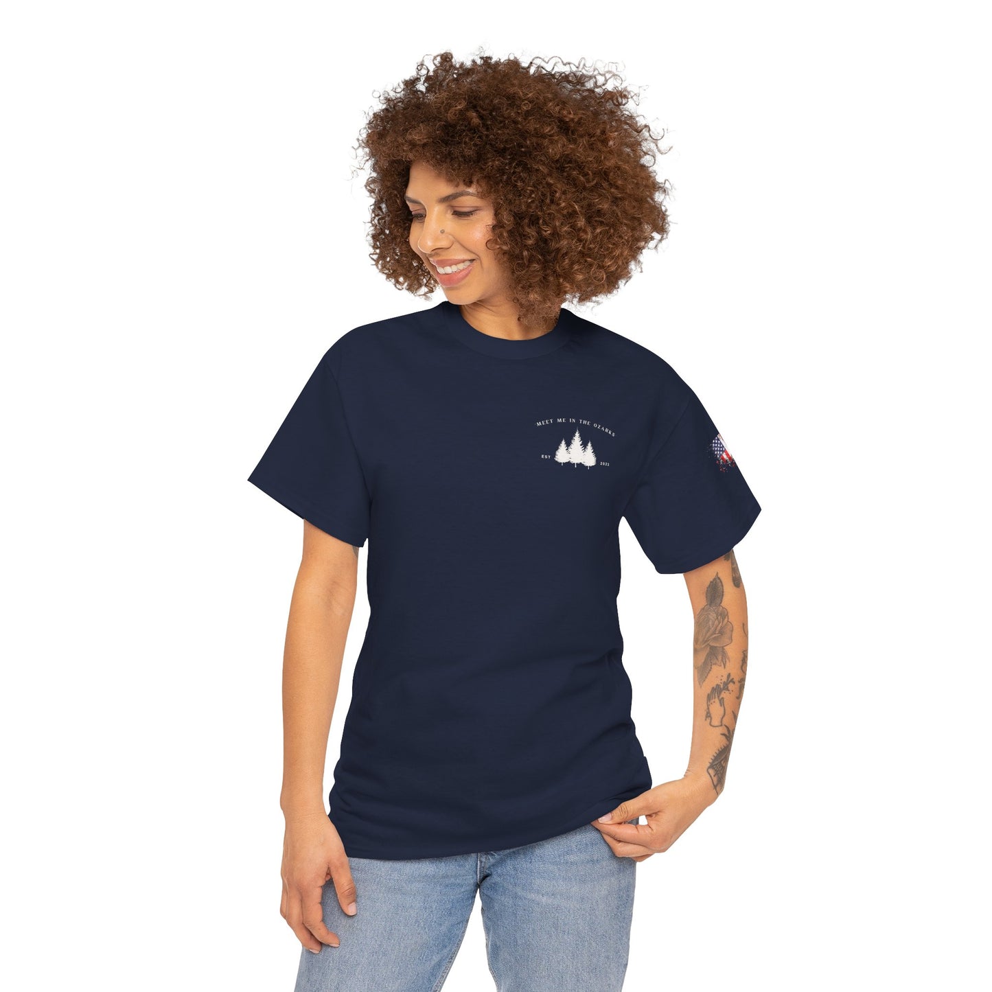 Unisex Official "Meet Me in the Ozarks" Brand Heavy Cotton Tee