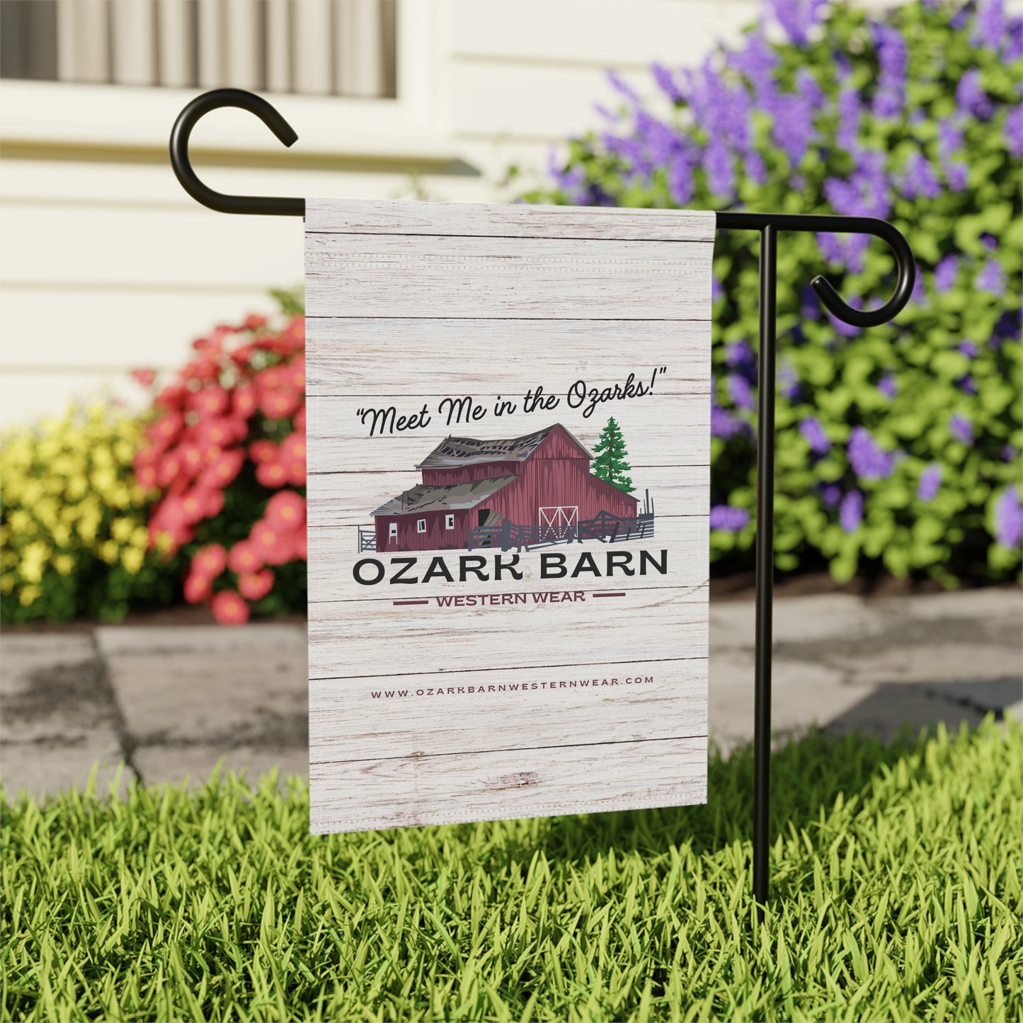 Ozark Barn Garden Banner