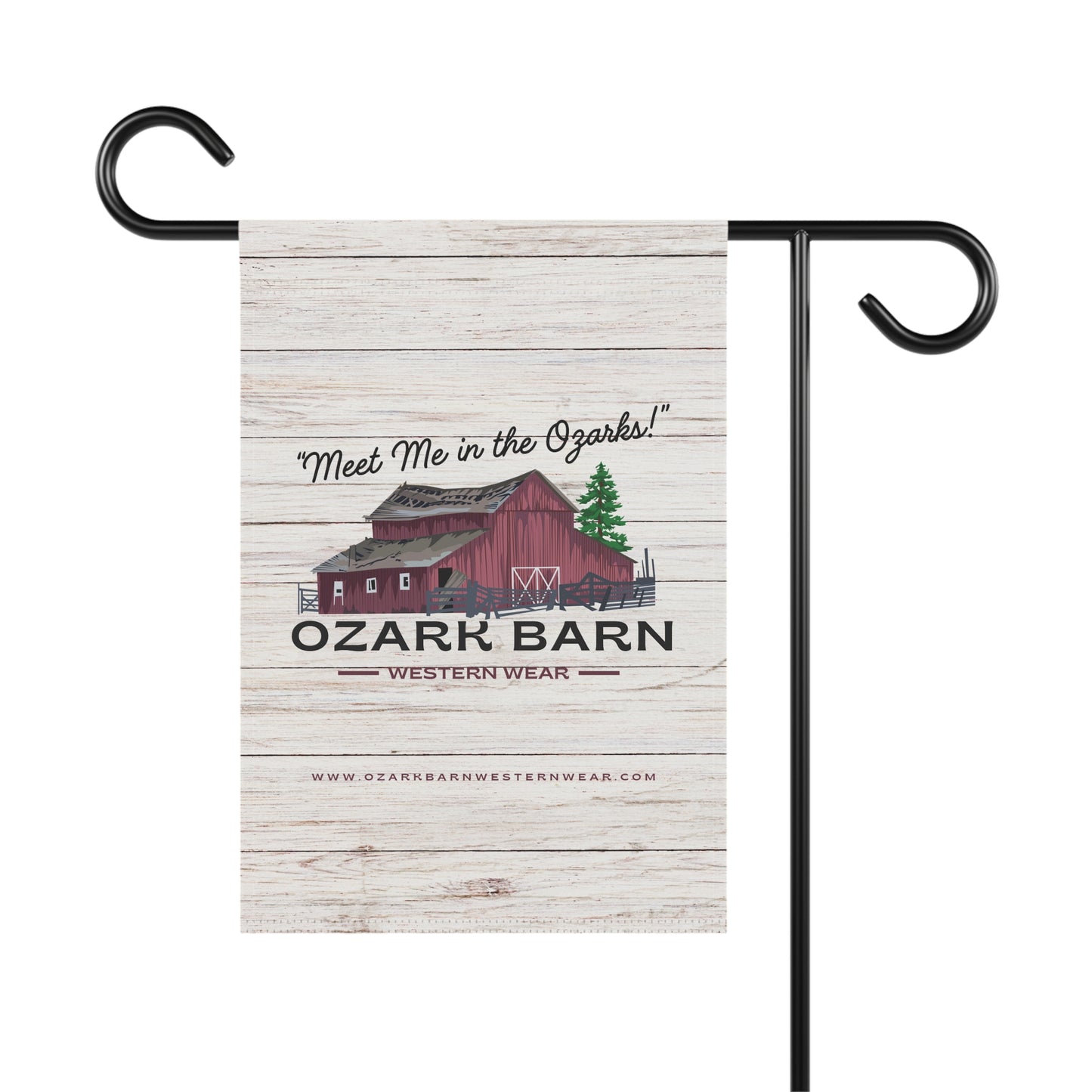 Ozark Barn Garden Banner