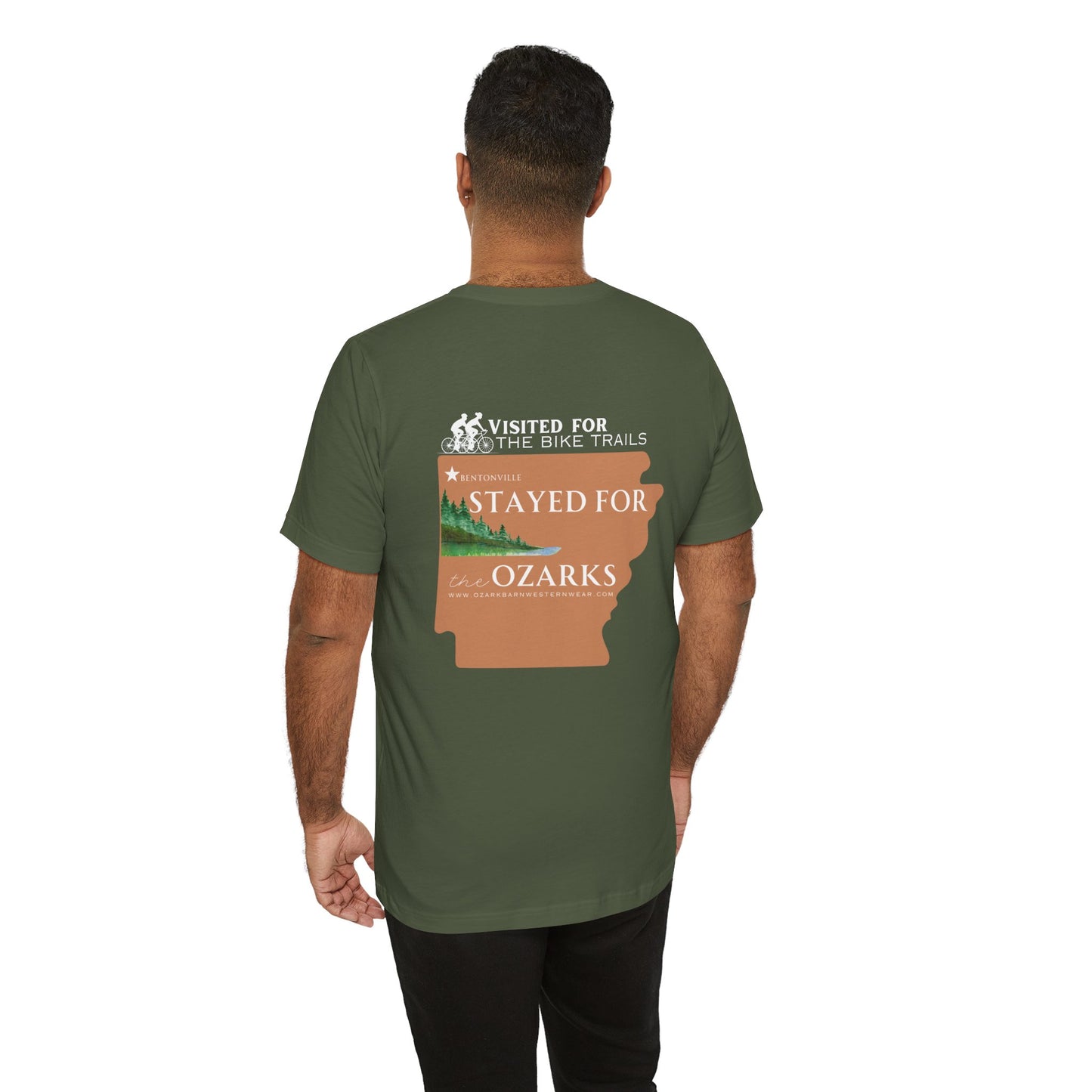 MEN'S "Visited for the Bike Trails" Tee