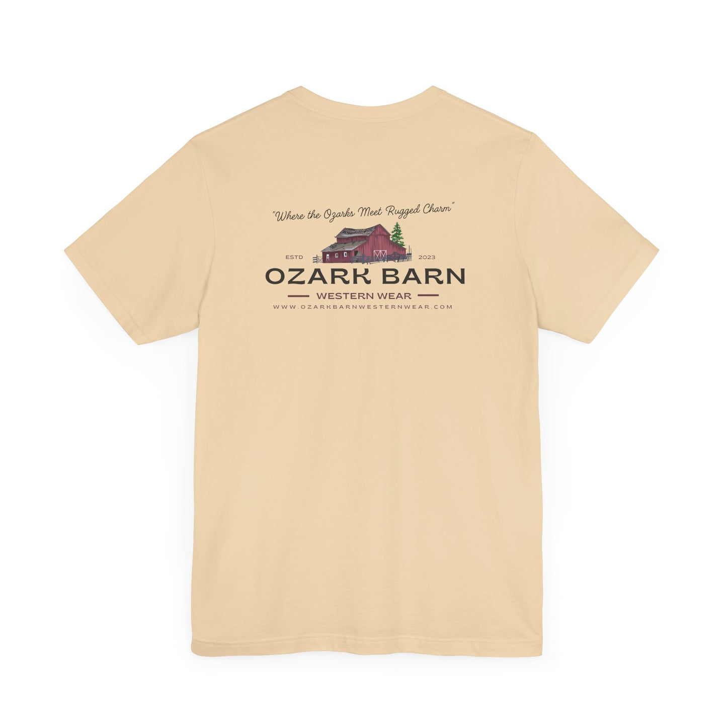 "Meet Me in the Ozarks" Ozark Barn Western Wear T-Shirt