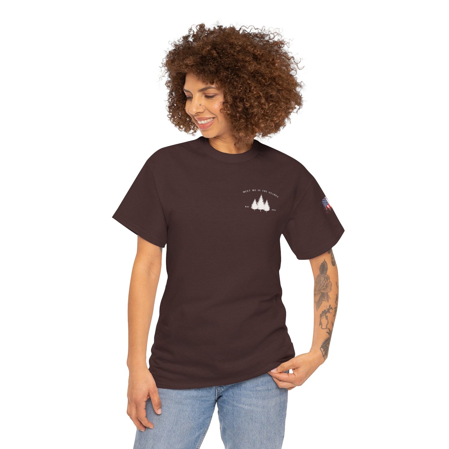 Unisex Official "Meet Me in the Ozarks" Brand Heavy Cotton Tee