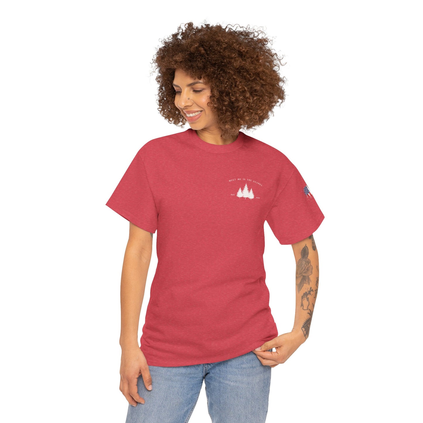 Unisex Official "Meet Me in the Ozarks" Brand Heavy Cotton Tee