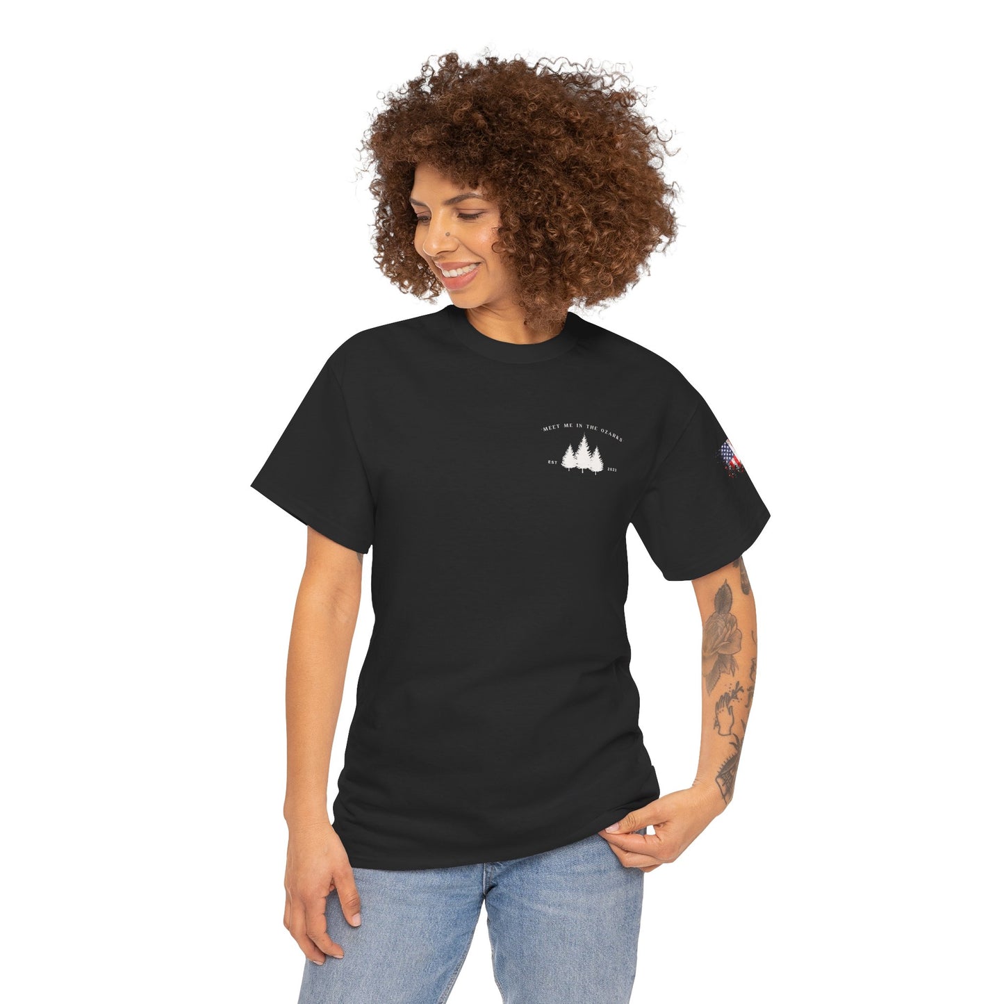 Unisex Official "Meet Me in the Ozarks" Brand Heavy Cotton Tee