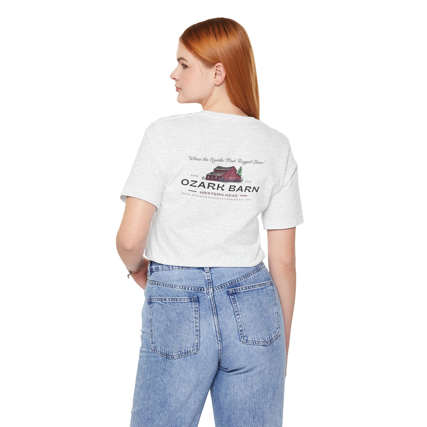 "Meet Me in the Ozarks" Ozark Barn Western Wear T-Shirt