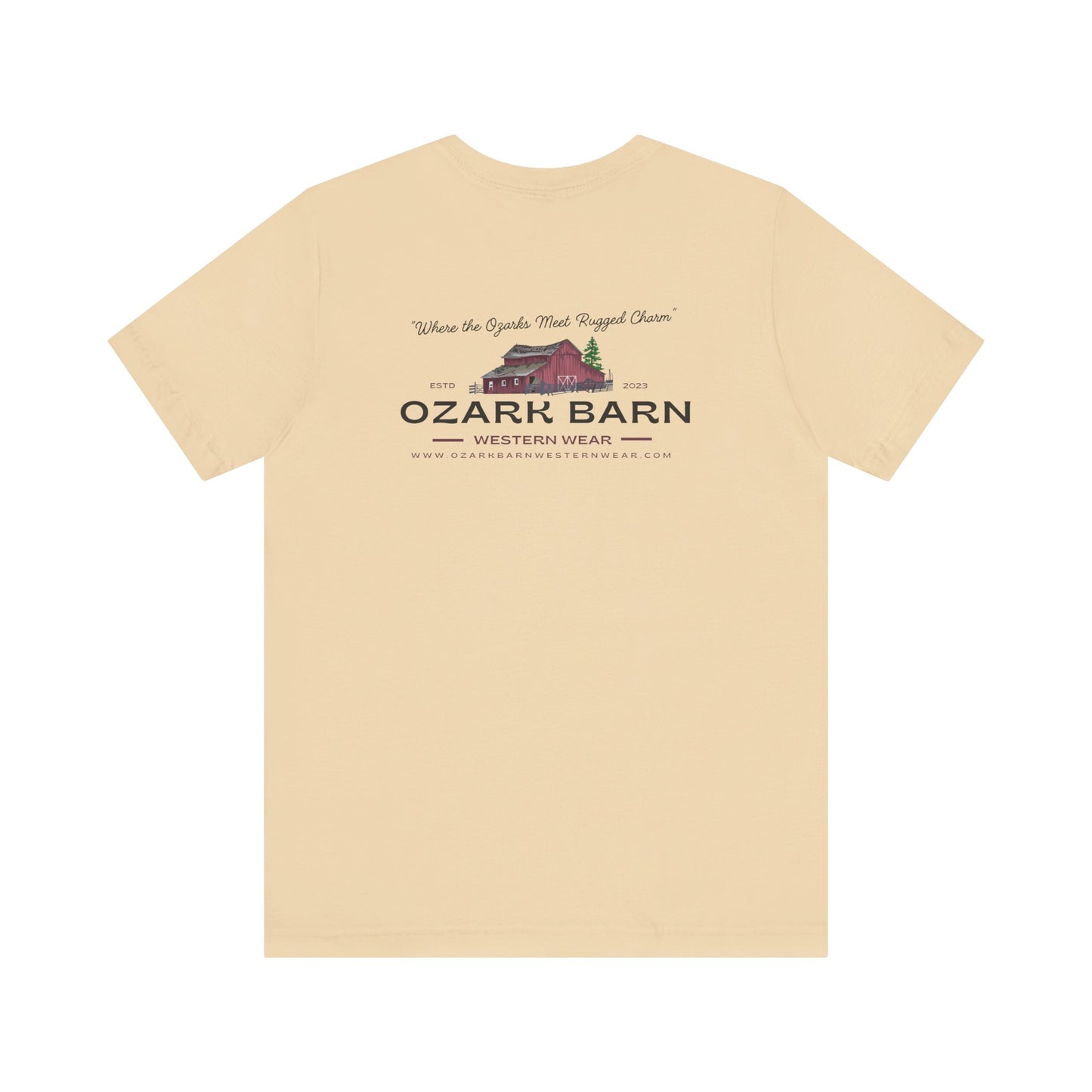 "Meet Me in the Ozarks" Ozark Barn Western Wear T-Shirt