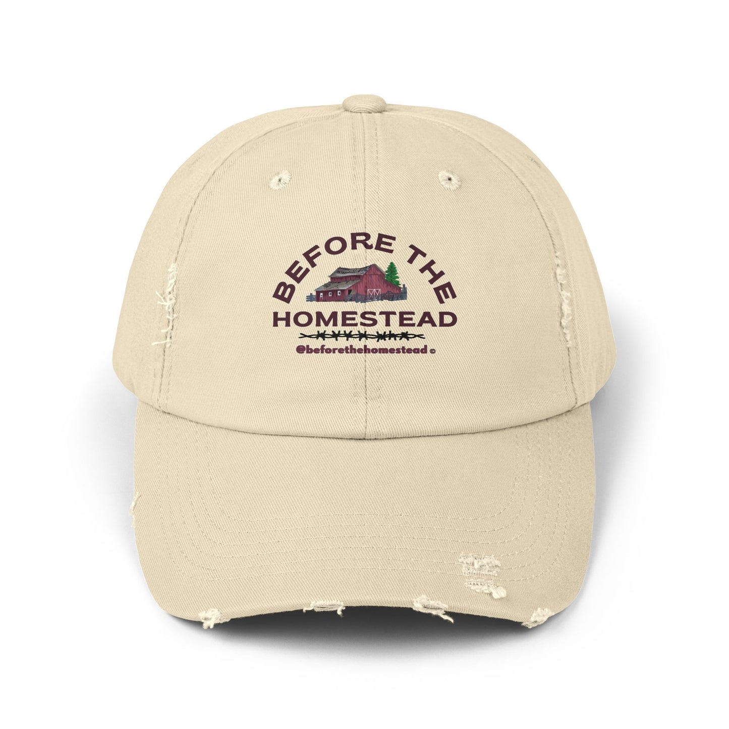 Unisex Before the Homestead Distressed Cap